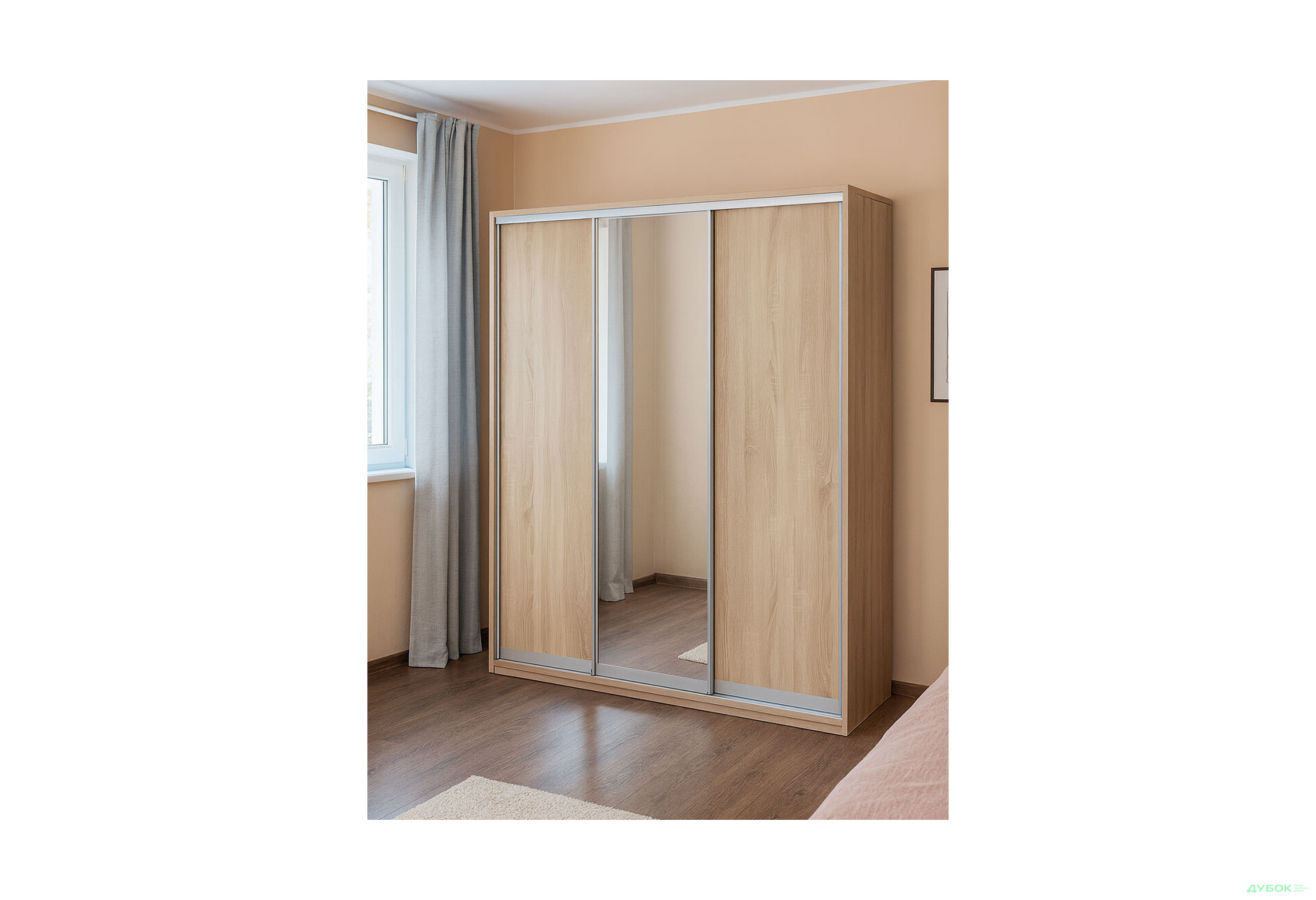 Зображення 2 - Шафа-купе 3Д 2300х2400 Київський стандарт