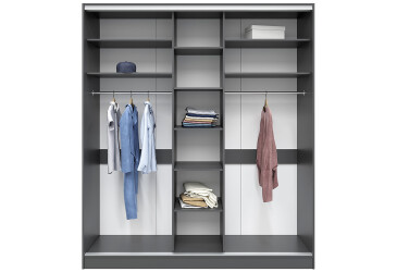 Корпус 600 Стандарт Шкаф-купе 3Д 2300х2400 Киевский стандарт