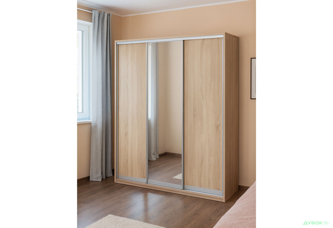 Зображення 2 - Шафа-купе 3Д 2400х2400 Київський стандарт