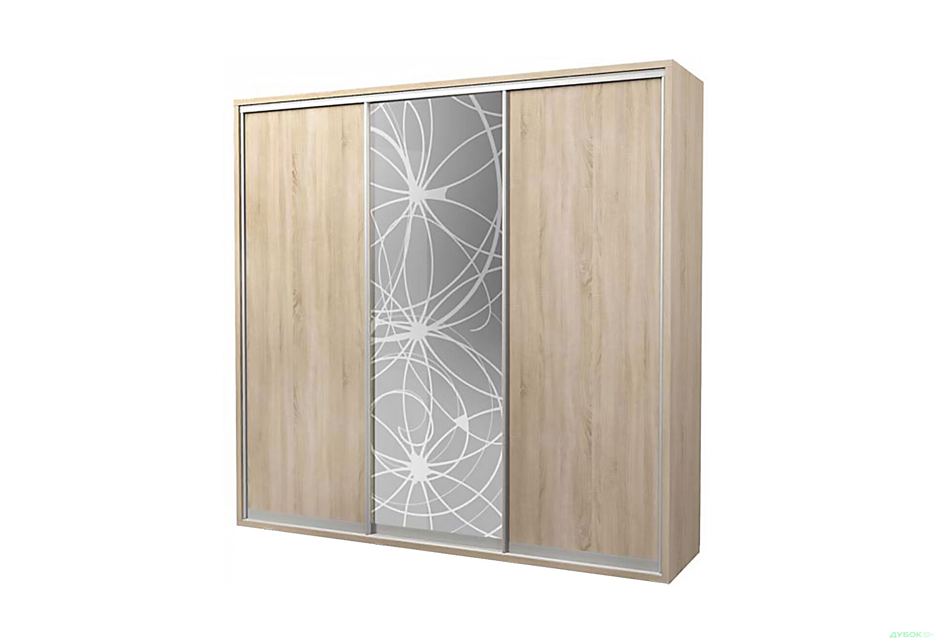 Зображення 1 - Шафа-купе 3Д 2700х2400 Київський стандарт