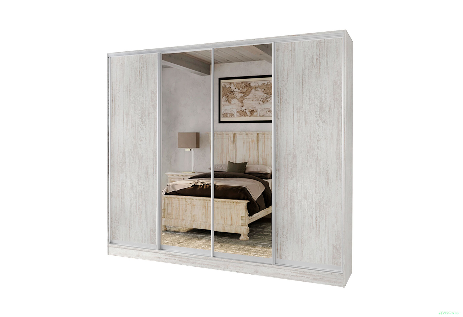 Зображення 4 - Шафа-купе 4Д 2400х2400 Київський стандарт