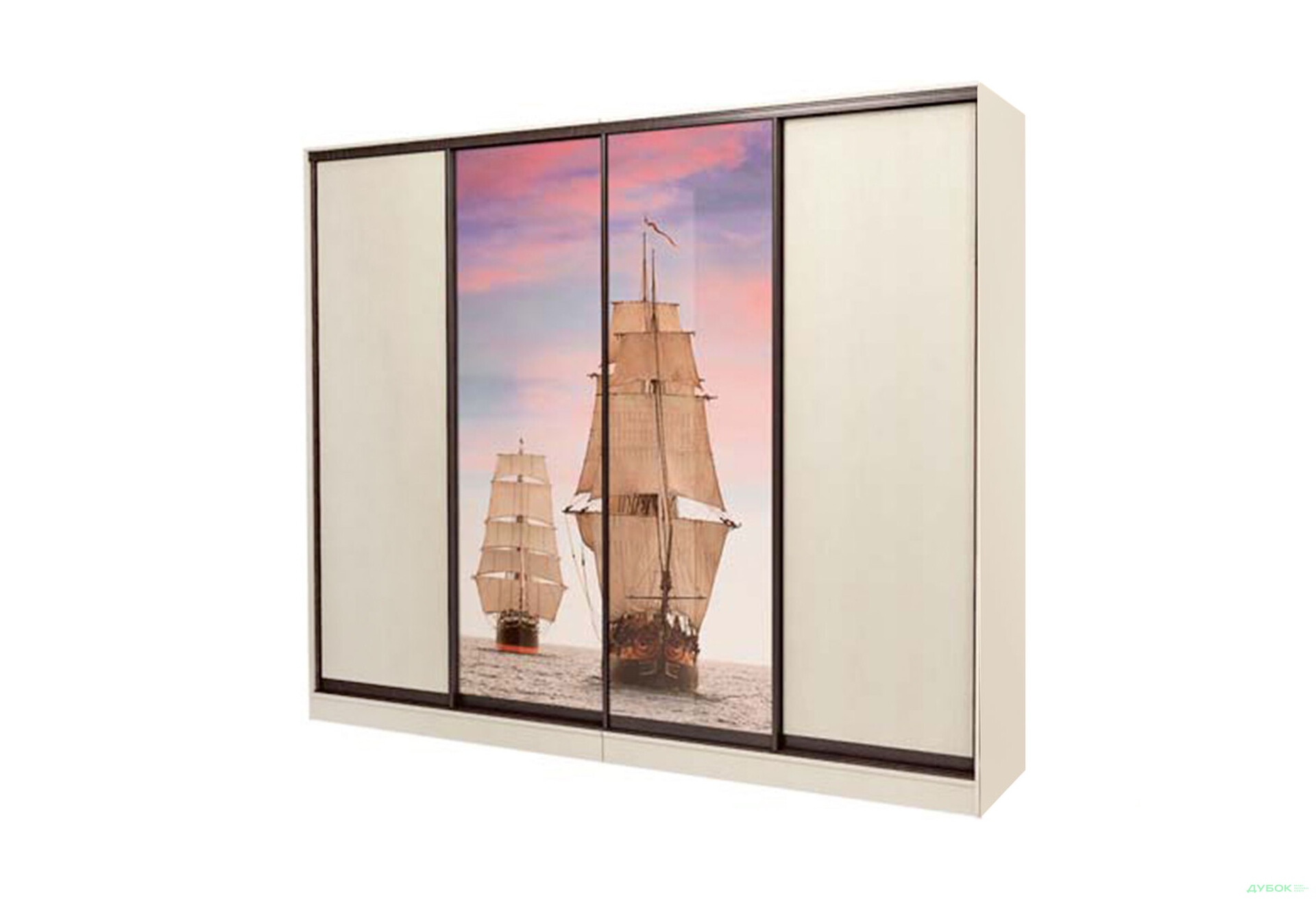 Зображення 2 - Шафа-купе 4Д 2800х2400 Київський стандарт