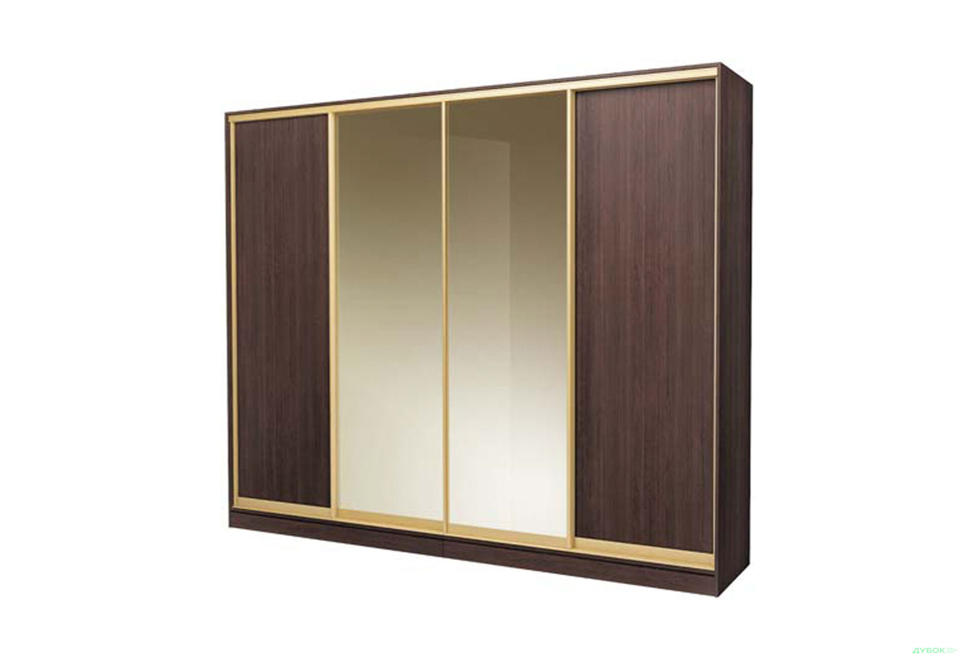 Зображення 1 - Шафа-купе 4Д 2800х2400 Київський стандарт