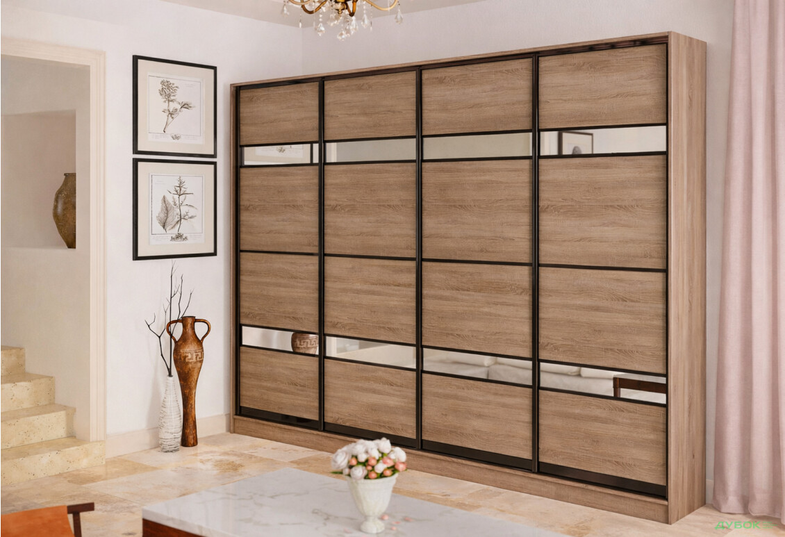 Изображение 2 - Шкаф-купе 4Д 3000х2400 Киевский стандарт