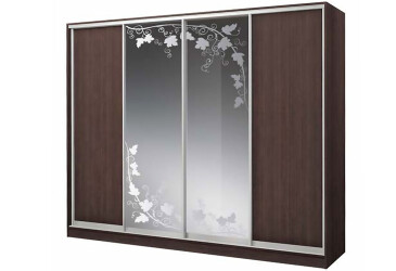 Шкаф-купе 4Д 3000х2400 Киевский стандарт