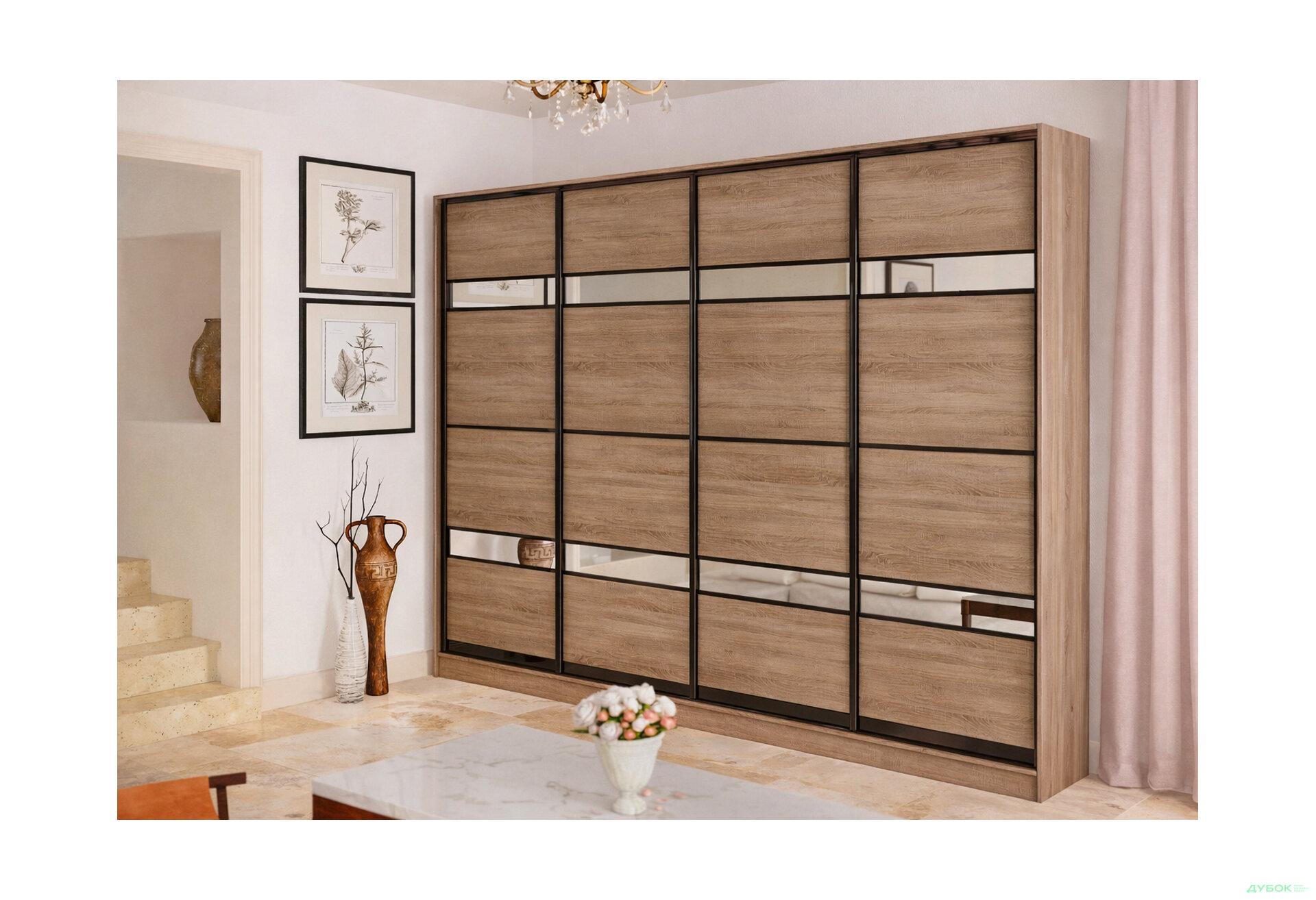 Изображение 2 - Шкаф-купе 4Д 3500х2400