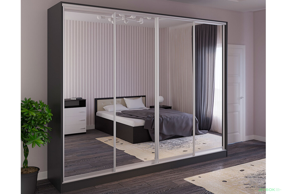 Шафа-купе 4Д 3600х2400 Київський стандарт - Зображення 5 Зображення 5 - Шафа-купе 4Д 3600х2400 Київський стандарт