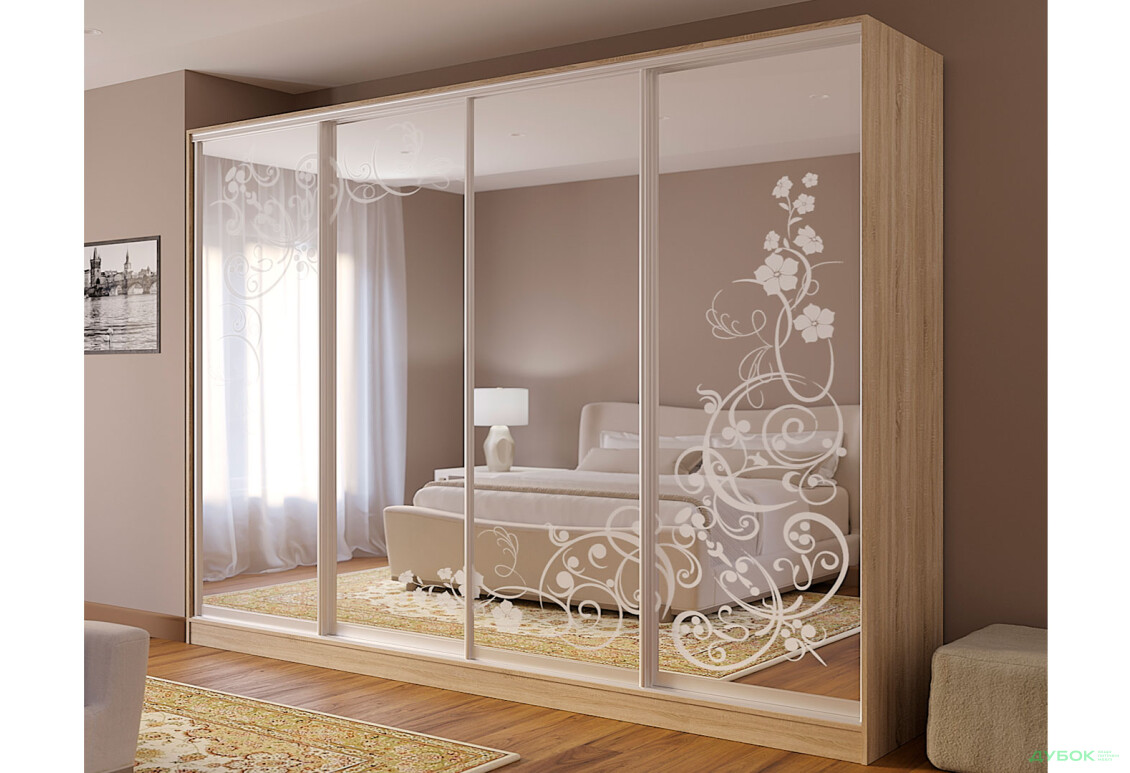 Шафа-купе 4Д 3600х2400 Київський стандарт - Зображення 4 Зображення 4 - Шафа-купе 4Д 3600х2400 Київський стандарт