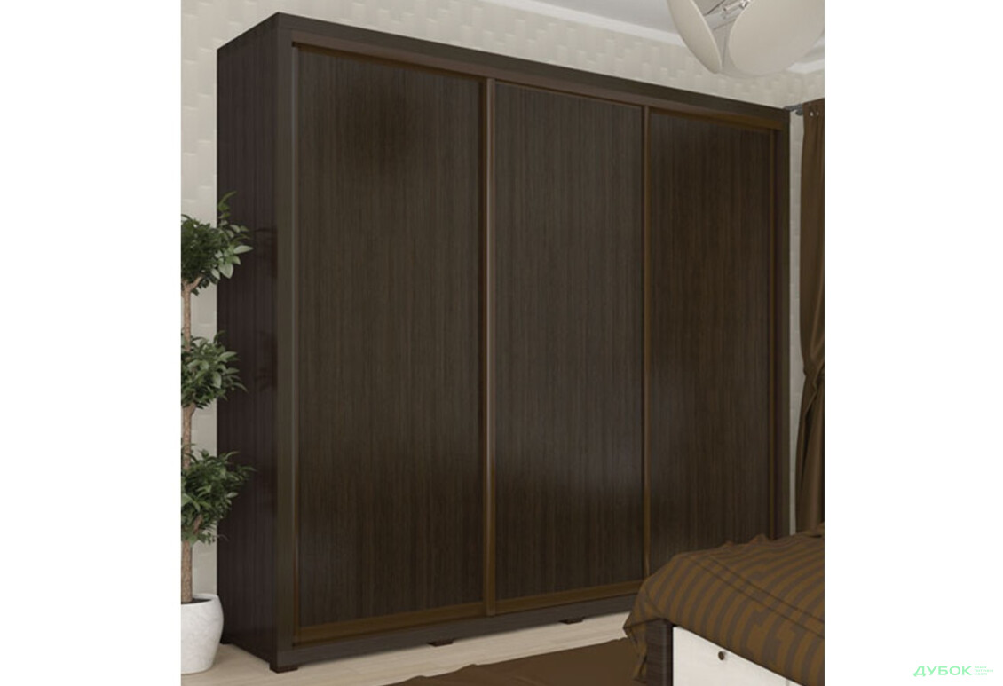 Шкаф-купе VIP-master Домино 3-дверный 220 см - Изображение 2 Изображение 2 - Шкаф-купе VIP-master Домино 3-дверный 220 см