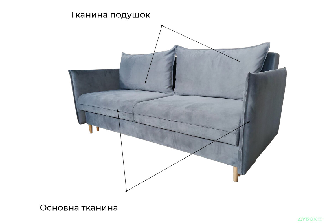 Изображение 5 - Диван Вика Прованс 205x95 см