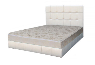 Ліжко-подіум Vika Магнолія (матрац в жаккарді) 140х200 см підйомне
