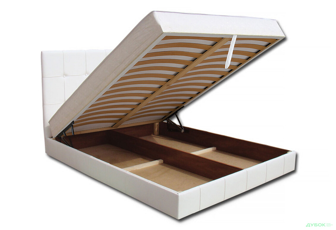 Изображение 3 - Кровать-подиум Vika Магнолия (матрас в жаккарде) 160х200 см подъемная