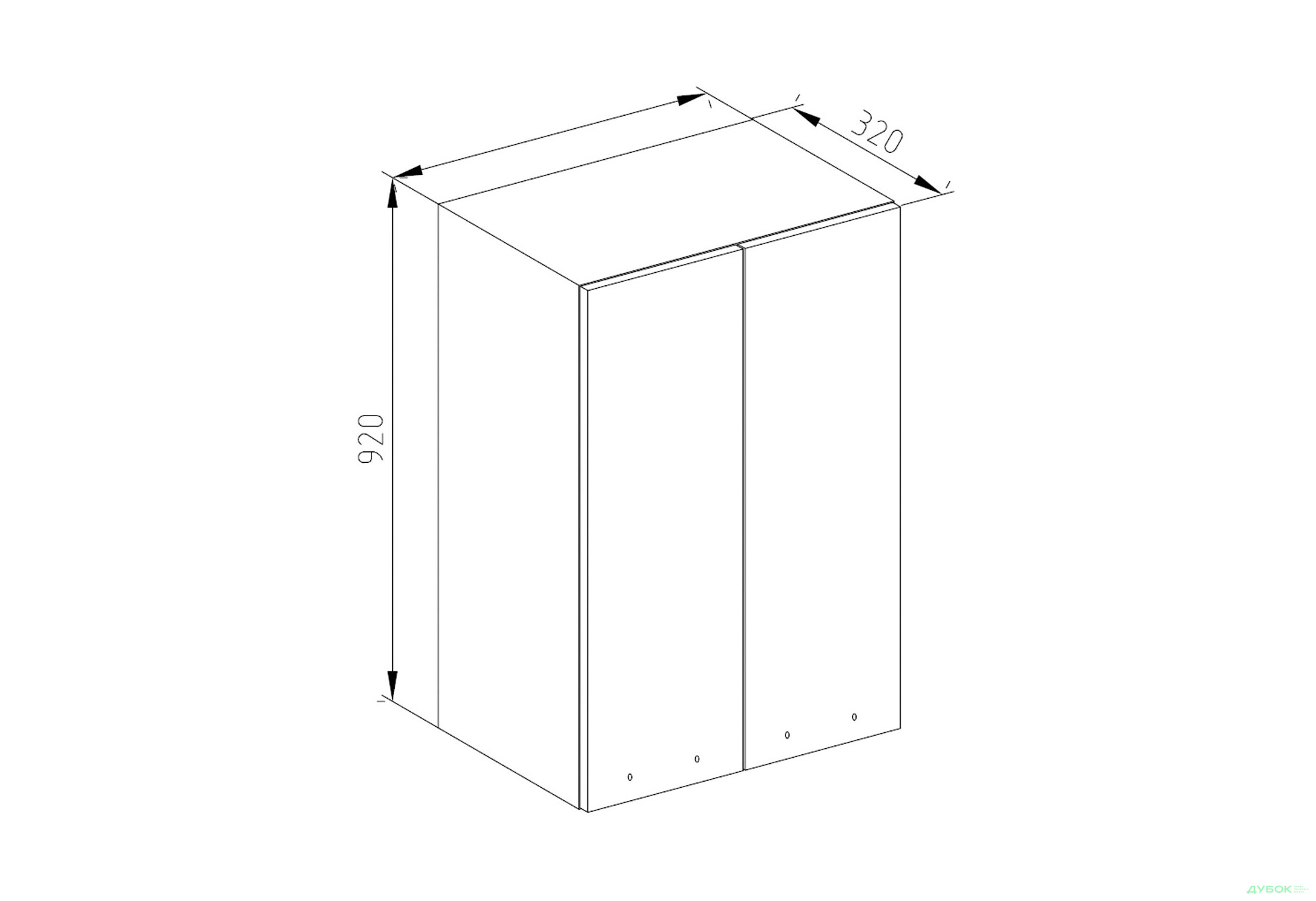 Изображение 1 - В 60 (h-920) Софи Svit Mebliv