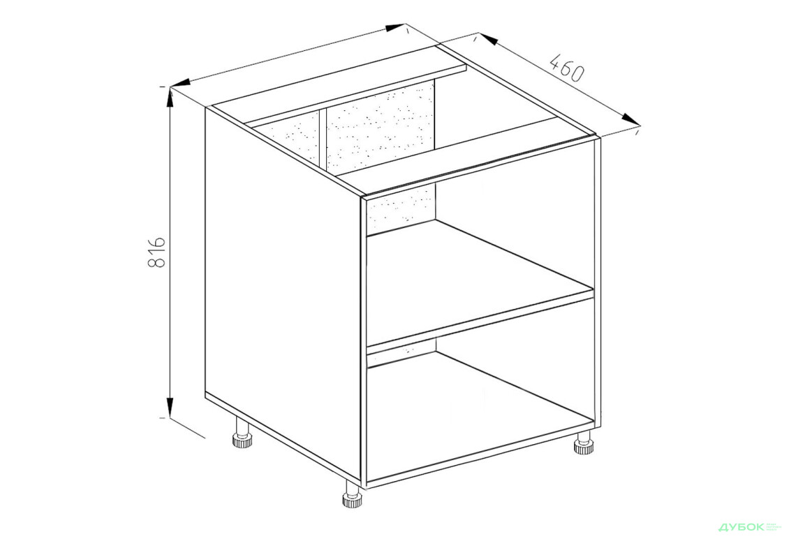 Корпус Н 60 Svit Mebliv - Изображение 1 Изображение 1 - Корпус Н 60 Svit Mebliv
