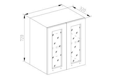 В 60 Ск (фасад ДСП)