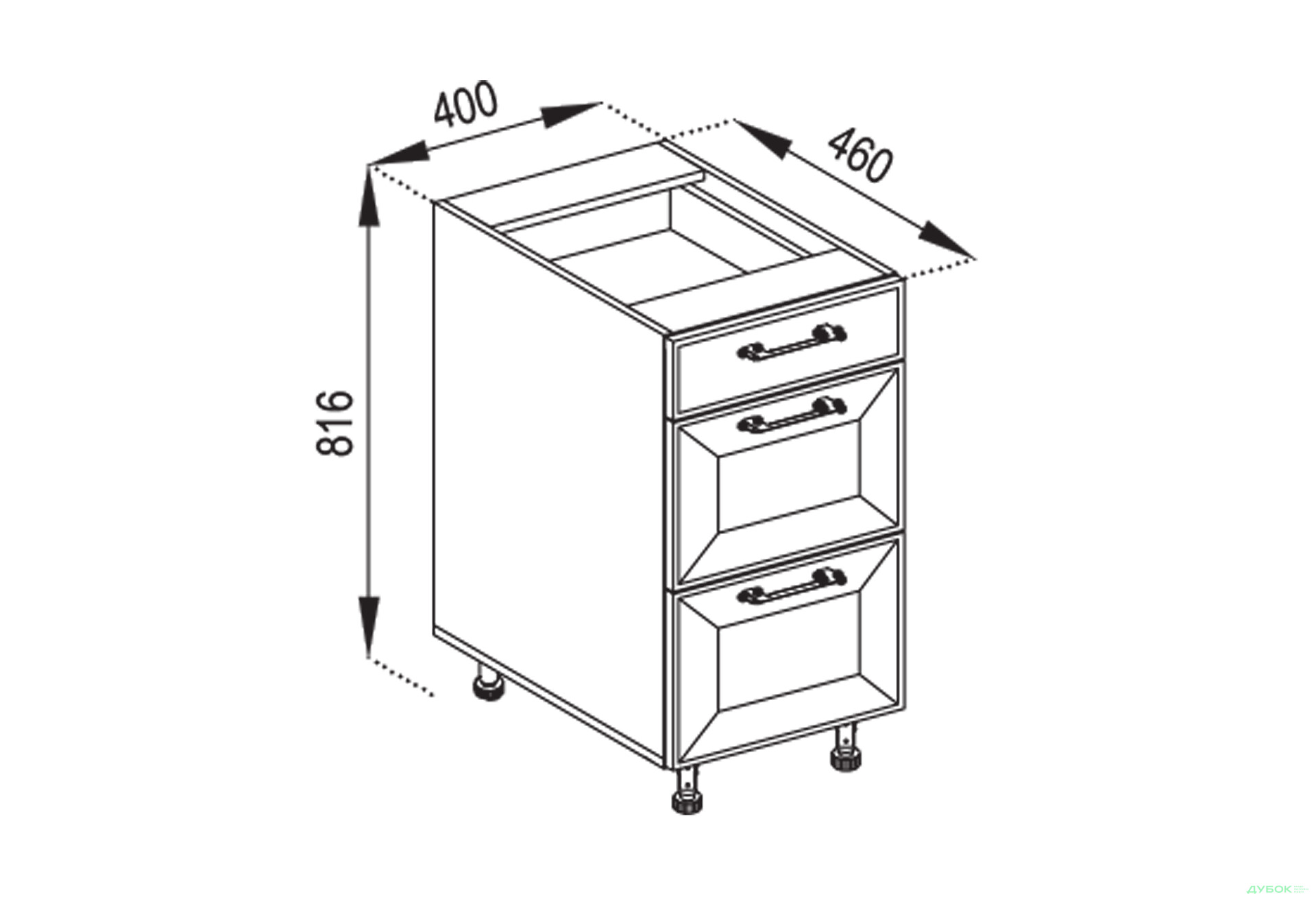 Зображення 1 - Н 40 Ш LUX Марго Світ Меблів
