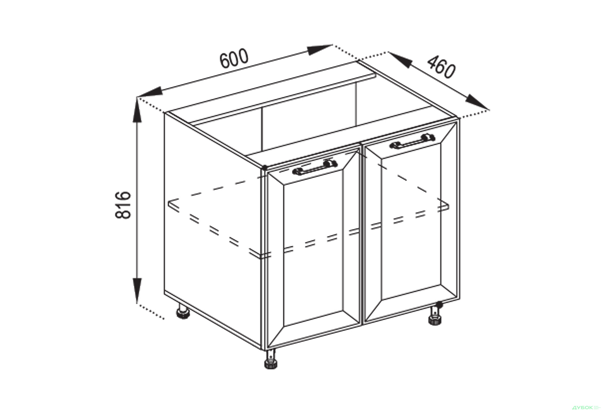 Зображення 1 - Н 60 Марго Світ Меблів
