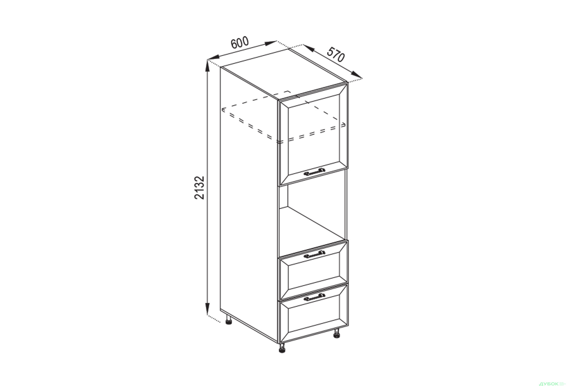 Изображение 1 - П 60 ДШ LUX Марго Svit Mebliv