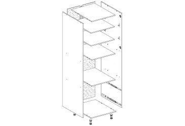 Корпус П 60 ДШ (h-920) LUX