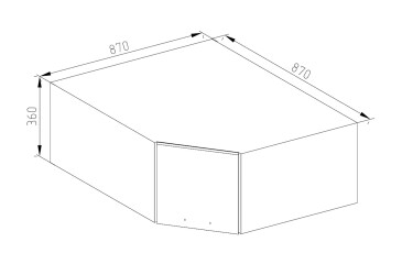 А 87х87 кут Марта Світ Меблів