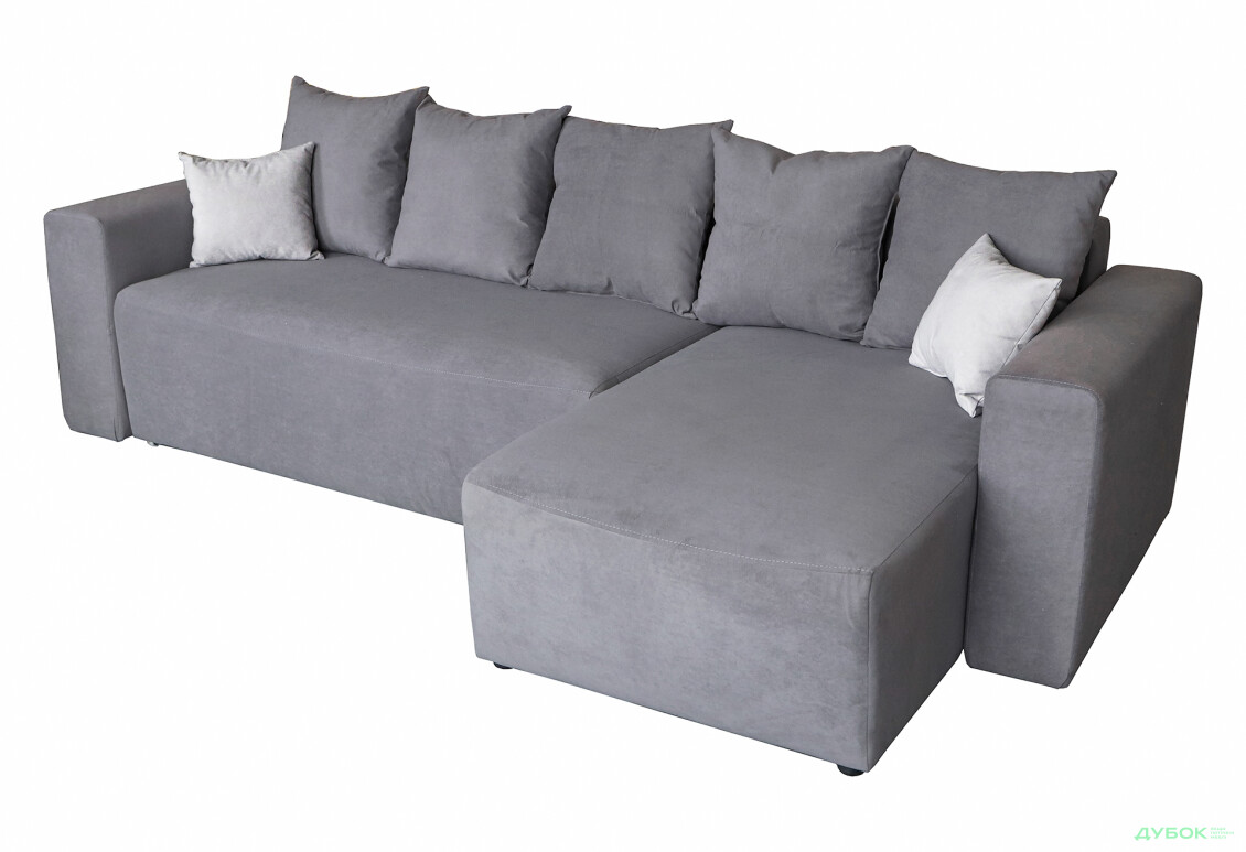 М'який куточок Vika Вейдер B 270x145 см сірий (Simple 27/Simple 28) - Зображення 8 Зображення 8 - М'який куточок Vika Вейдер B 270x145 см сірий (Simple 27/Simple 28)