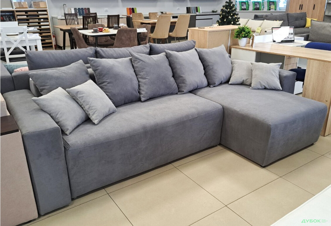 М'який куточок Vika Вейдер B 270x145 см сірий (Simple 27/Simple 28) - Зображення 10 Зображення 10 - М'який куточок Vika Вейдер B 270x145 см сірий (Simple 27/Simple 28)