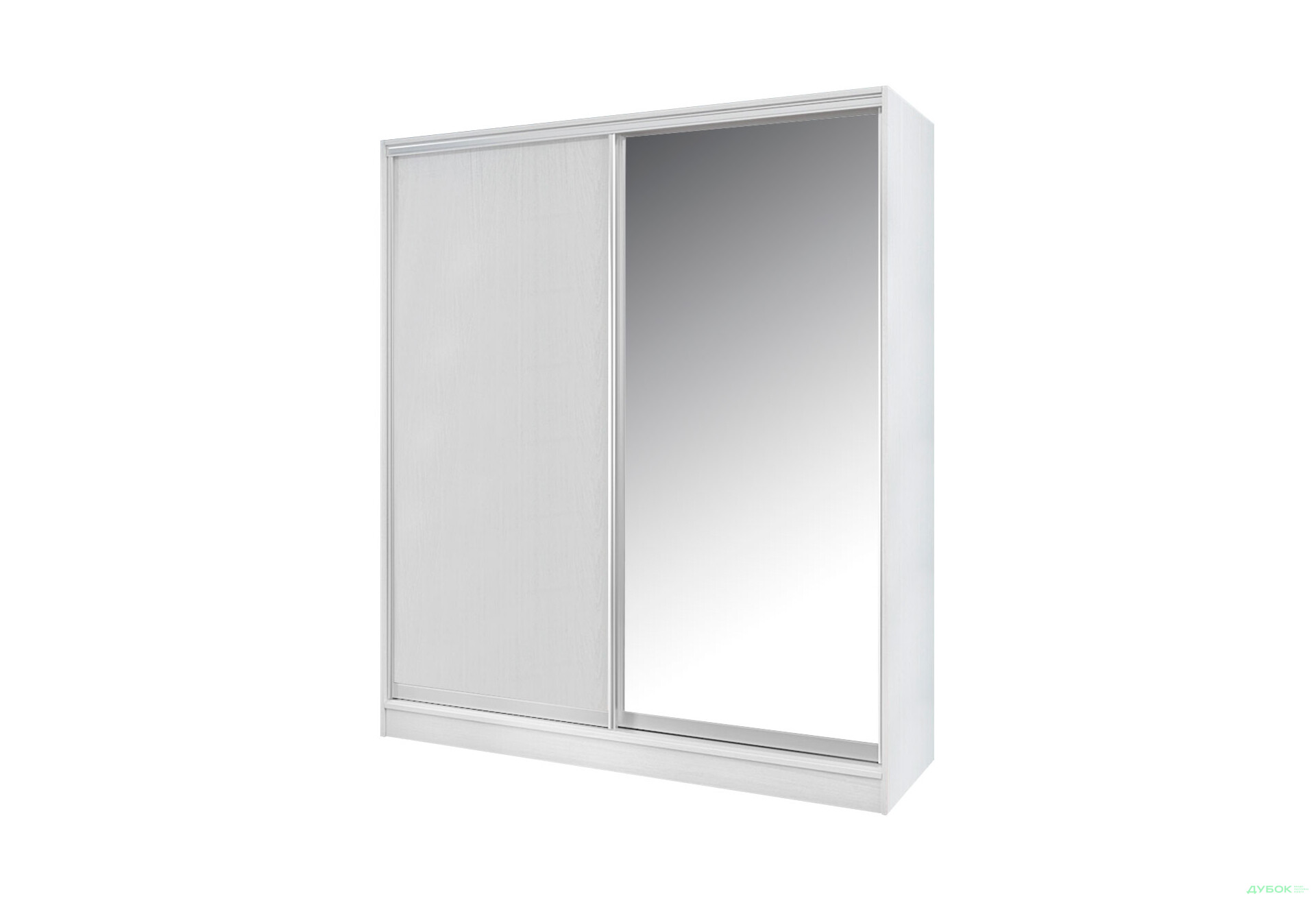 Изображение 1 - Шкаф-купе Киевский стандарт 2-дверный с зеркалом 160x240x60 см