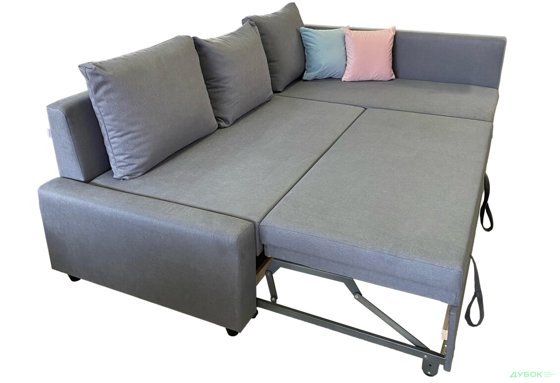 Изображение 3 - Мягкий уголок Элегант Бенефит 54 226x156 см серый (Fiudgi 23 + Laura 22 + Laura 19)