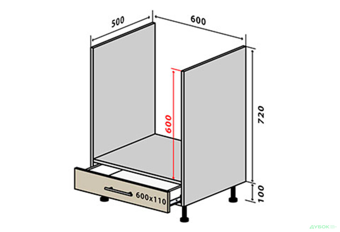 Н12 Тумба для духовки 1Ш New МоДа Мат / MoDa Matt VIP-master - Зображення 1 Зображення 1 - Н12 Тумба для духовки 1Ш New МоДа Мат / MoDa Matt VIP-master