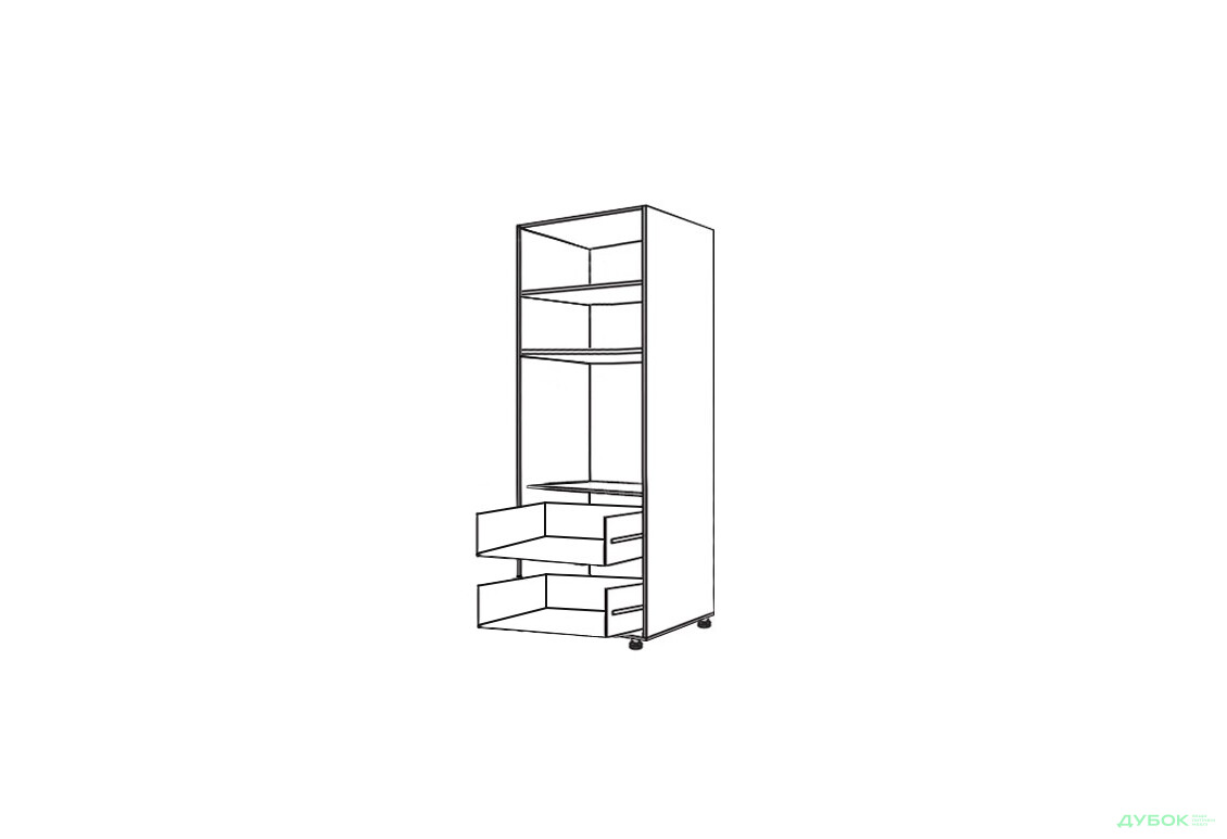 Корпус №21 пш 600*2340 Luxe New VIP-master - Зображення 1 Зображення 1 - Корпус №21 пш 600*2340 Luxe New VIP-master