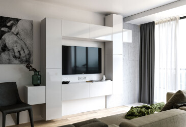 Стенка МироМарк Бокс F6 280 см