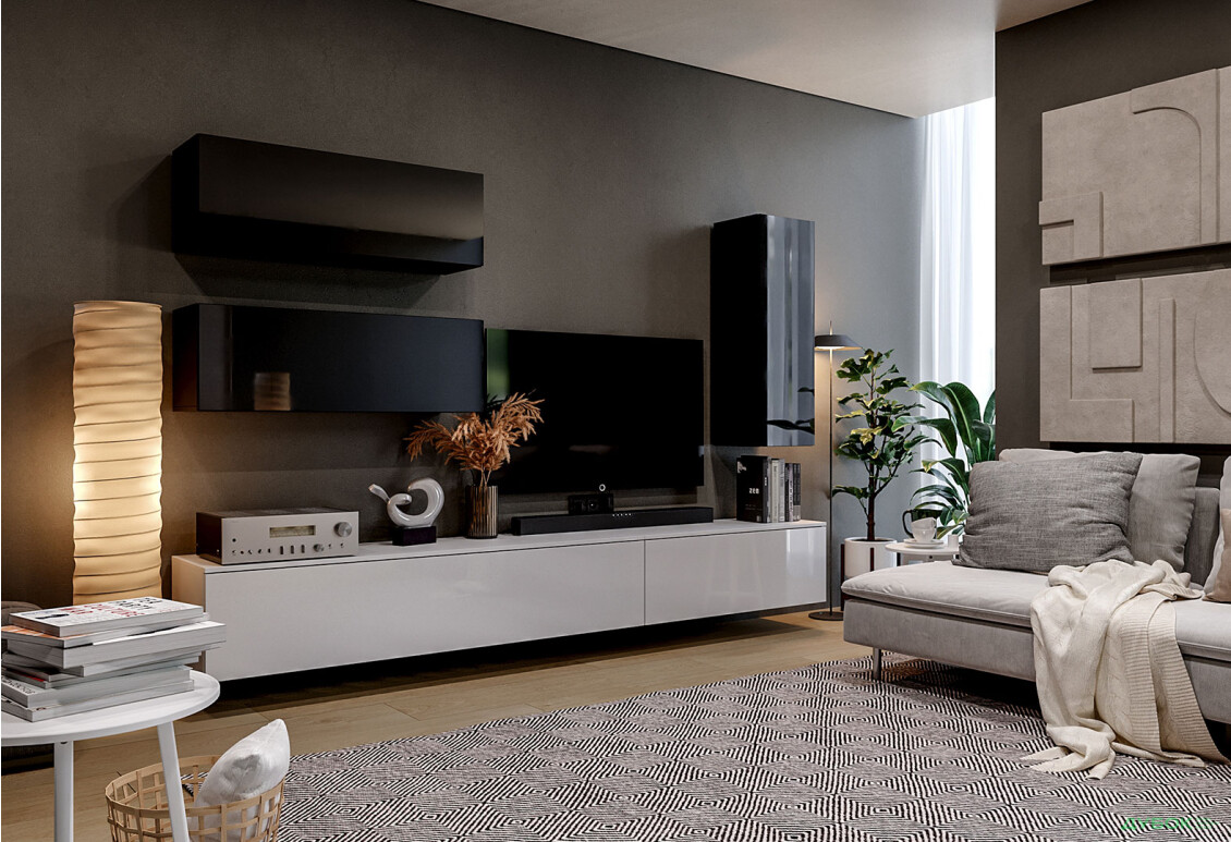 Стінка MiroMark Бокс TV-3 280 см - Зображення 1 Зображення 1 - Стінка MiroMark Бокс TV-3 280 см