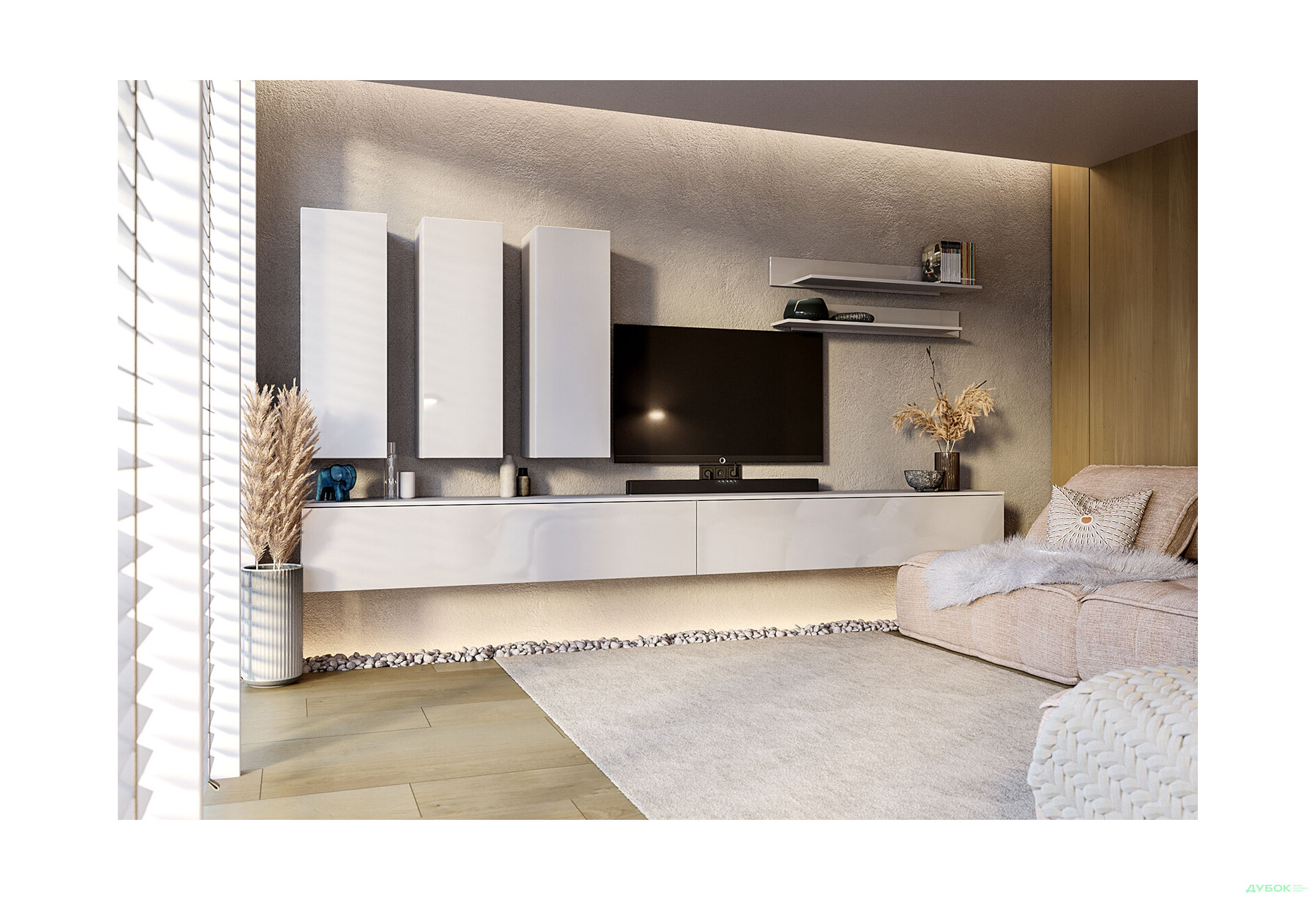 Стінка MiroMark Бокс TV-4 350 см - Зображення 1 Зображення 1 - Стінка MiroMark Бокс TV-4 350 см