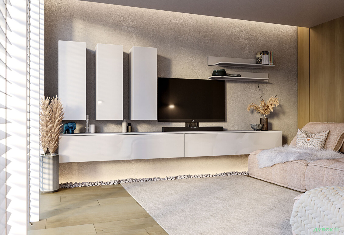 Стінка MiroMark Бокс TV-4 350 см - Зображення 1 Зображення 1 - Стінка MiroMark Бокс TV-4 350 см