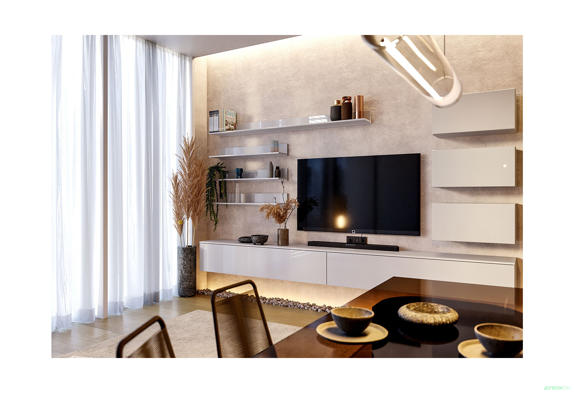 Зображення 1 - Стінка MiroMark Бокс TV-5 350 см