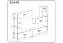 Изображение 2 - Стенка МироМарк Бокс V-3 280 см