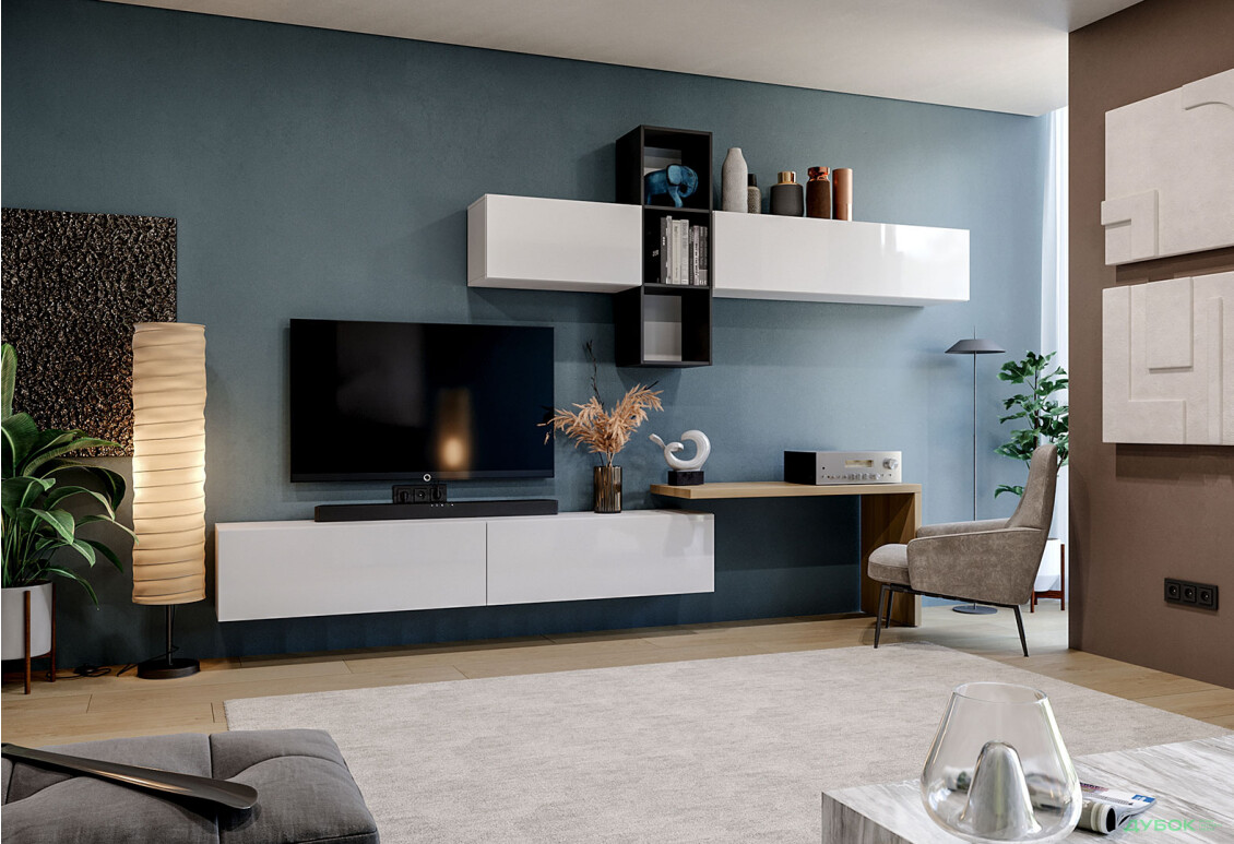 Стінка MiroMark Бокс V-4 350 см - Зображення 1 Зображення 1 - Стінка MiroMark Бокс V-4 350 см