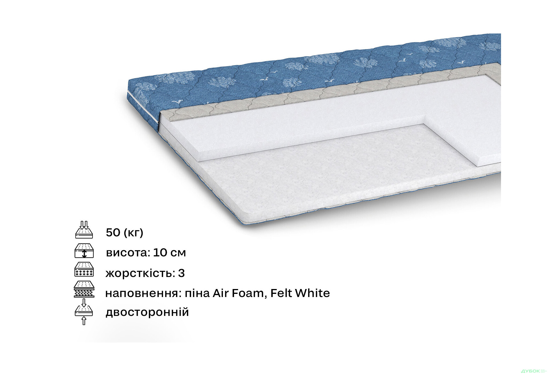 Зображення 2 - Матрац Дитячий До-до / Do-do Matroluxe