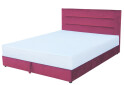 Фото 6 - Ліжко-подіум Vika Горизонт 140х200 см підйомне, матрац жакард, незалежний блок