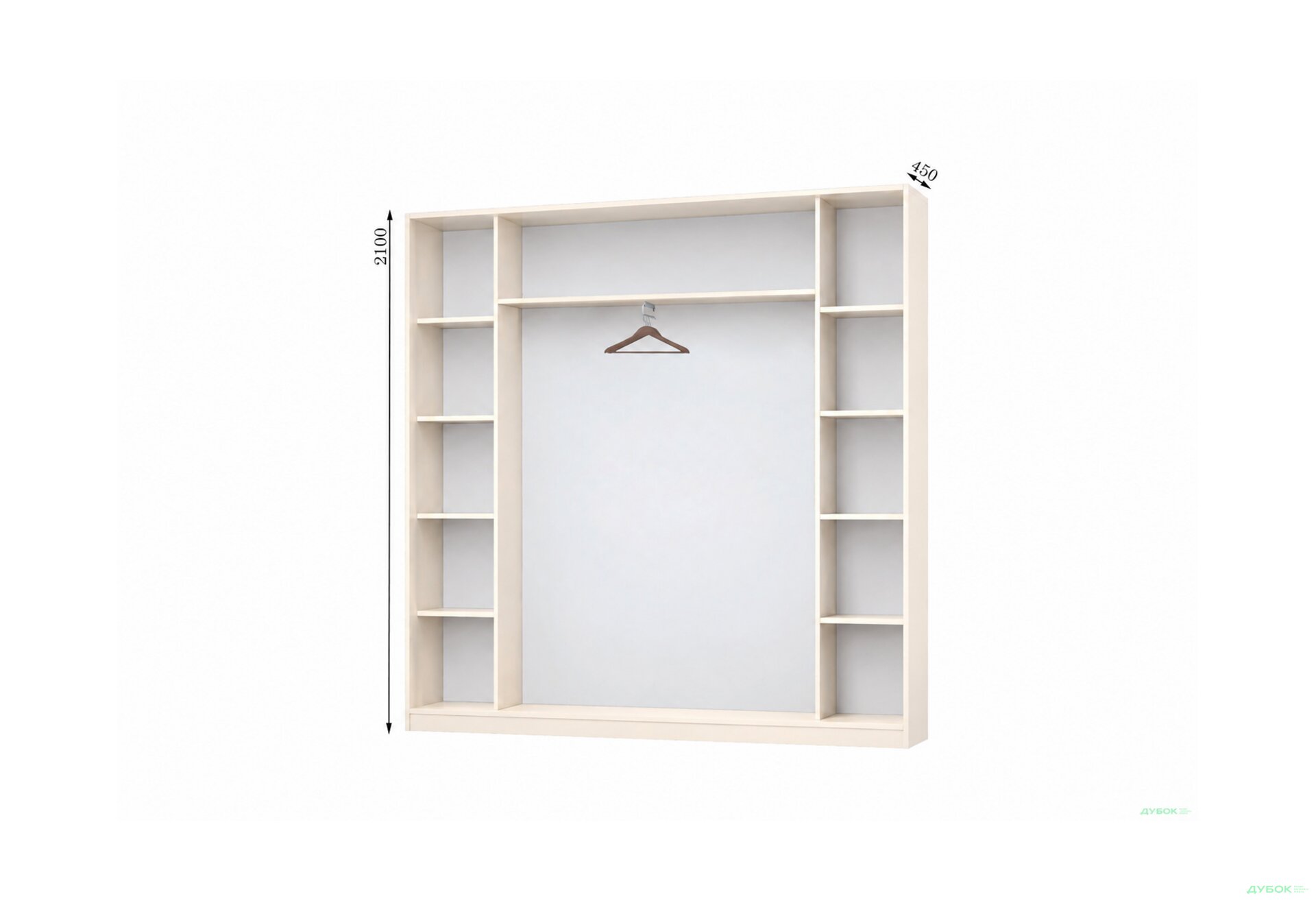 Изображение 1 - Корпус Комби 2200х450 Шкаф-купе 3D 2200