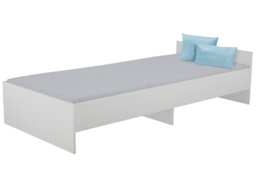 Ліжко біле (90х200) ДСП Elegant