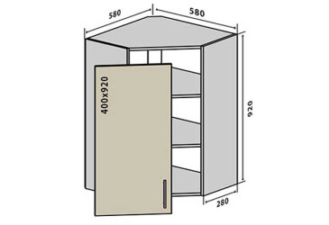 В54 Тумба 1Д 58 Родос VIP-master