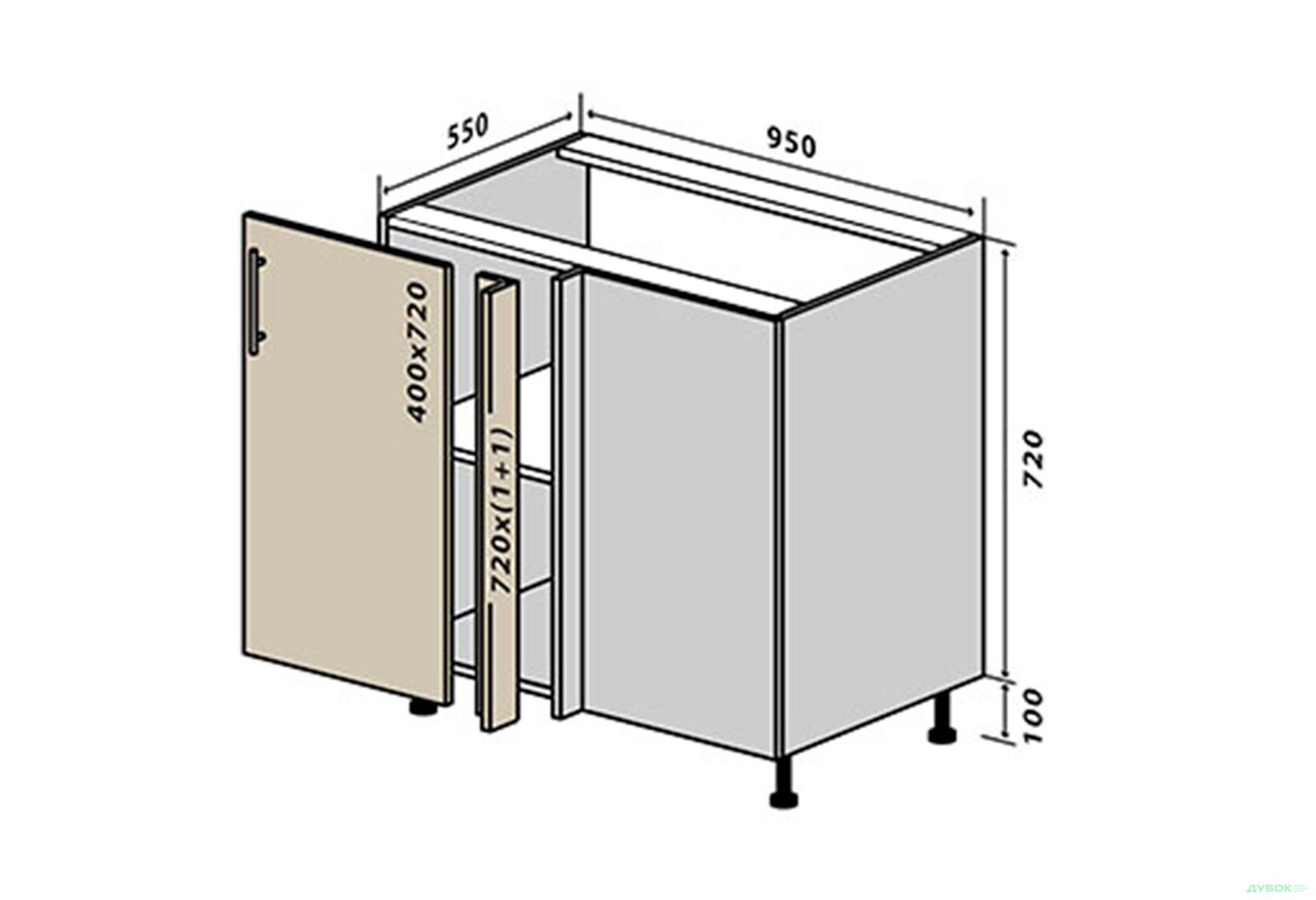 Н16 Заглушка 1Д 95 Родос Люкс VIP-master - Зображення 1 Зображення 1 - Н16 Заглушка 1Д 95 Родос Люкс VIP-master