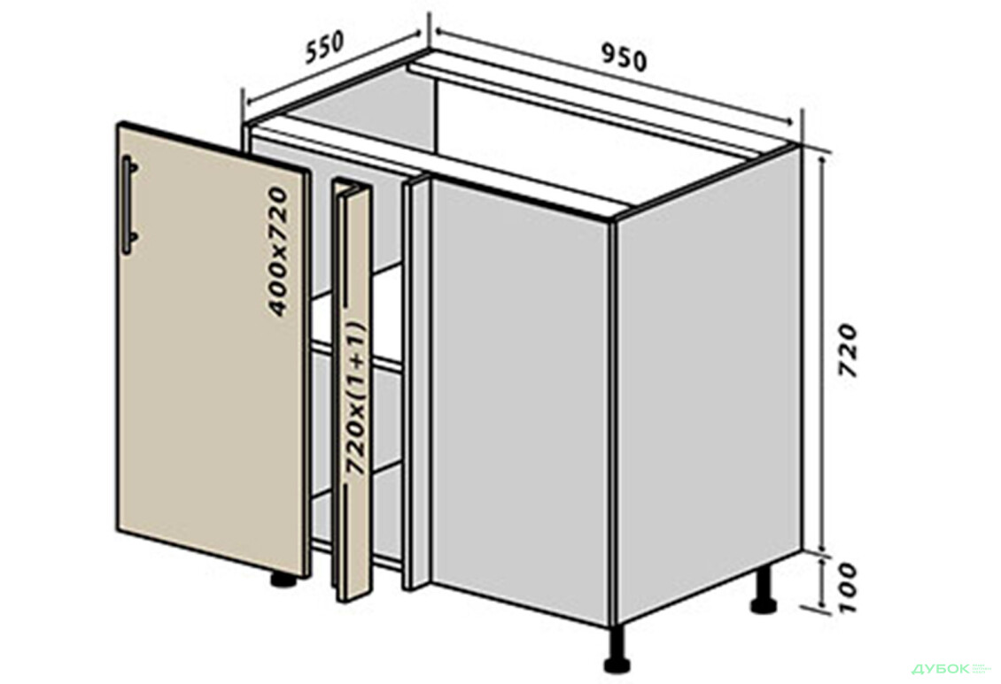 Н16 Заглушка 1Д 95 Родос Люкс VIP-master - Зображення 1 Зображення 1 - Н16 Заглушка 1Д 95 Родос Люкс VIP-master