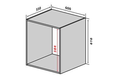 Н38 Тумба надбудова Родос Люкс VIP-master