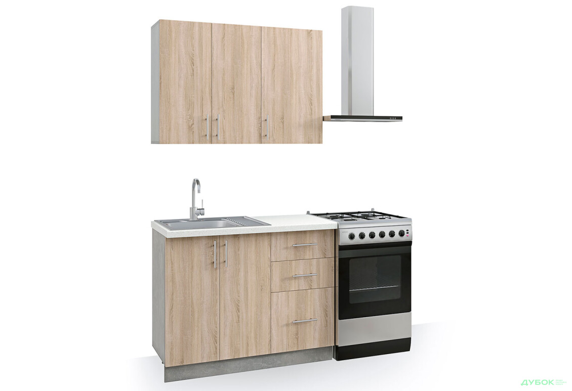 Кухня Феста 1.0 м Київський стандарт - Зображення 1 Зображення 1 - Кухня Феста 1.0 м Київський стандарт