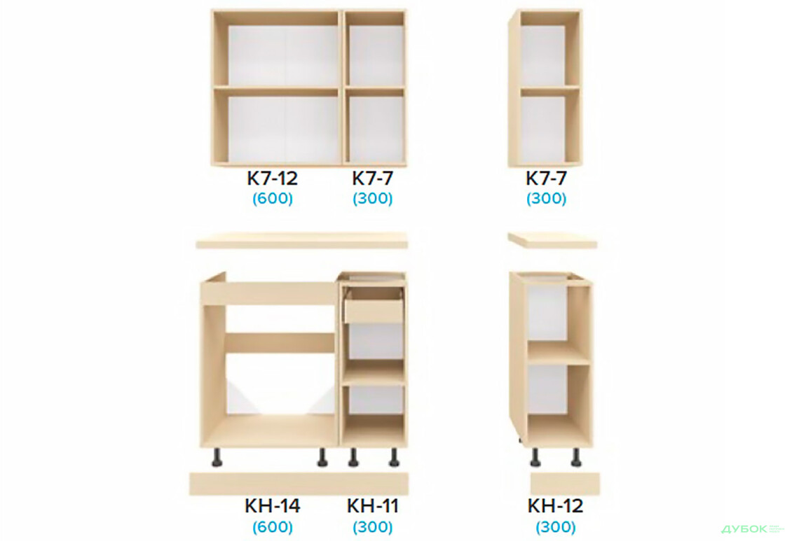 Кухня Феста 1.2 м Київський стандарт - Зображення 2 Зображення 2 - Кухня Феста 1.2 м Київський стандарт