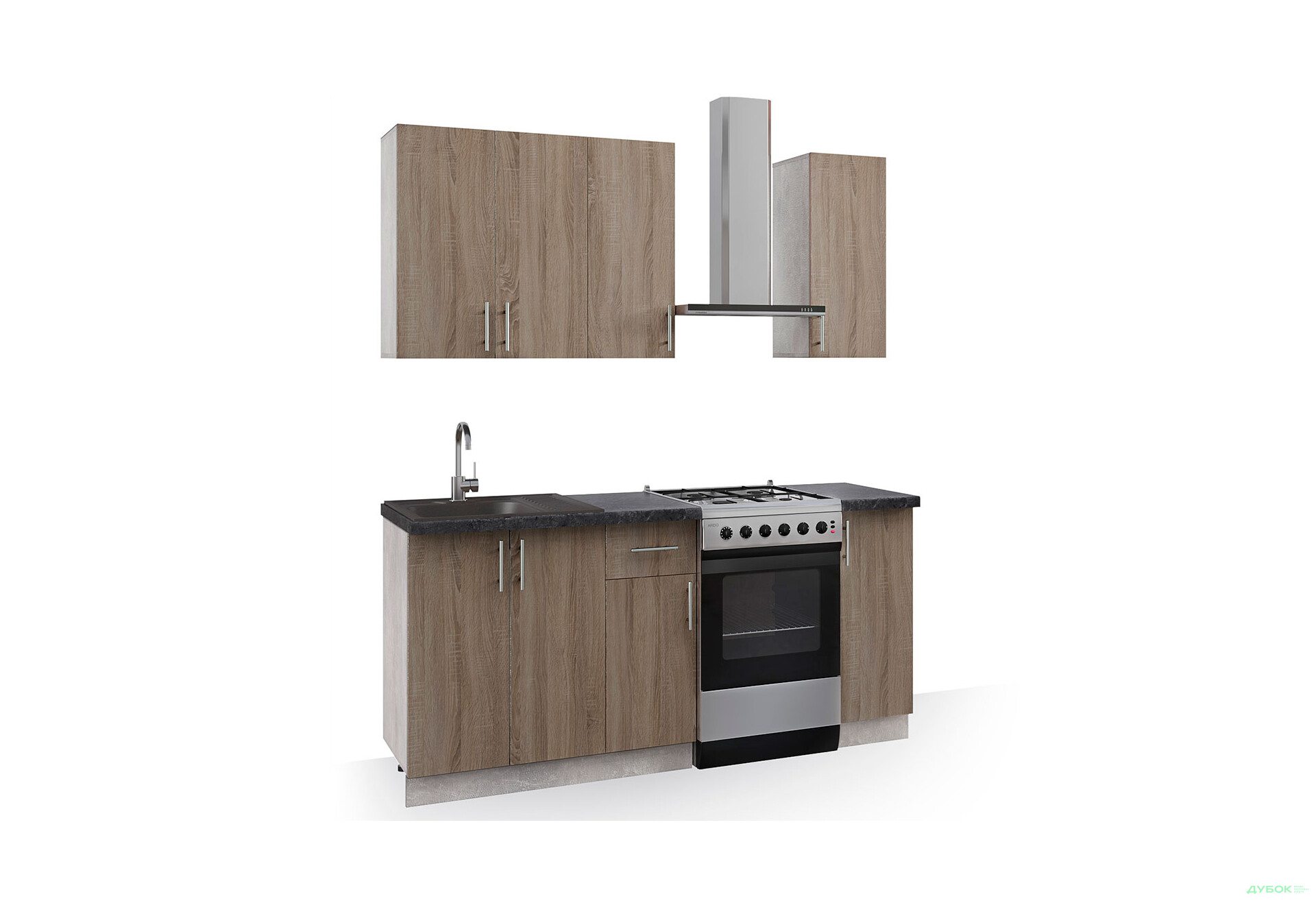 Кухня Феста 1.2 м Київський стандарт - Зображення 1 Зображення 1 - Кухня Феста 1.2 м Київський стандарт