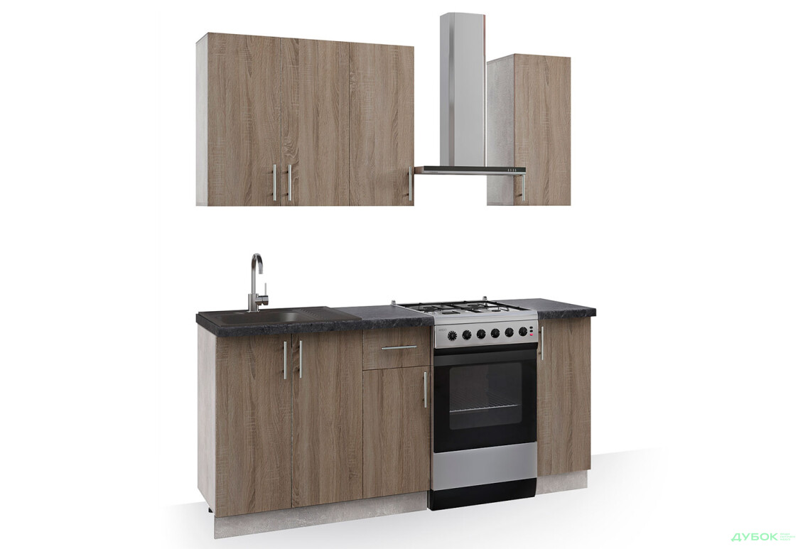 Кухня Феста 1.2 м Київський стандарт - Зображення 1 Зображення 1 - Кухня Феста 1.2 м Київський стандарт