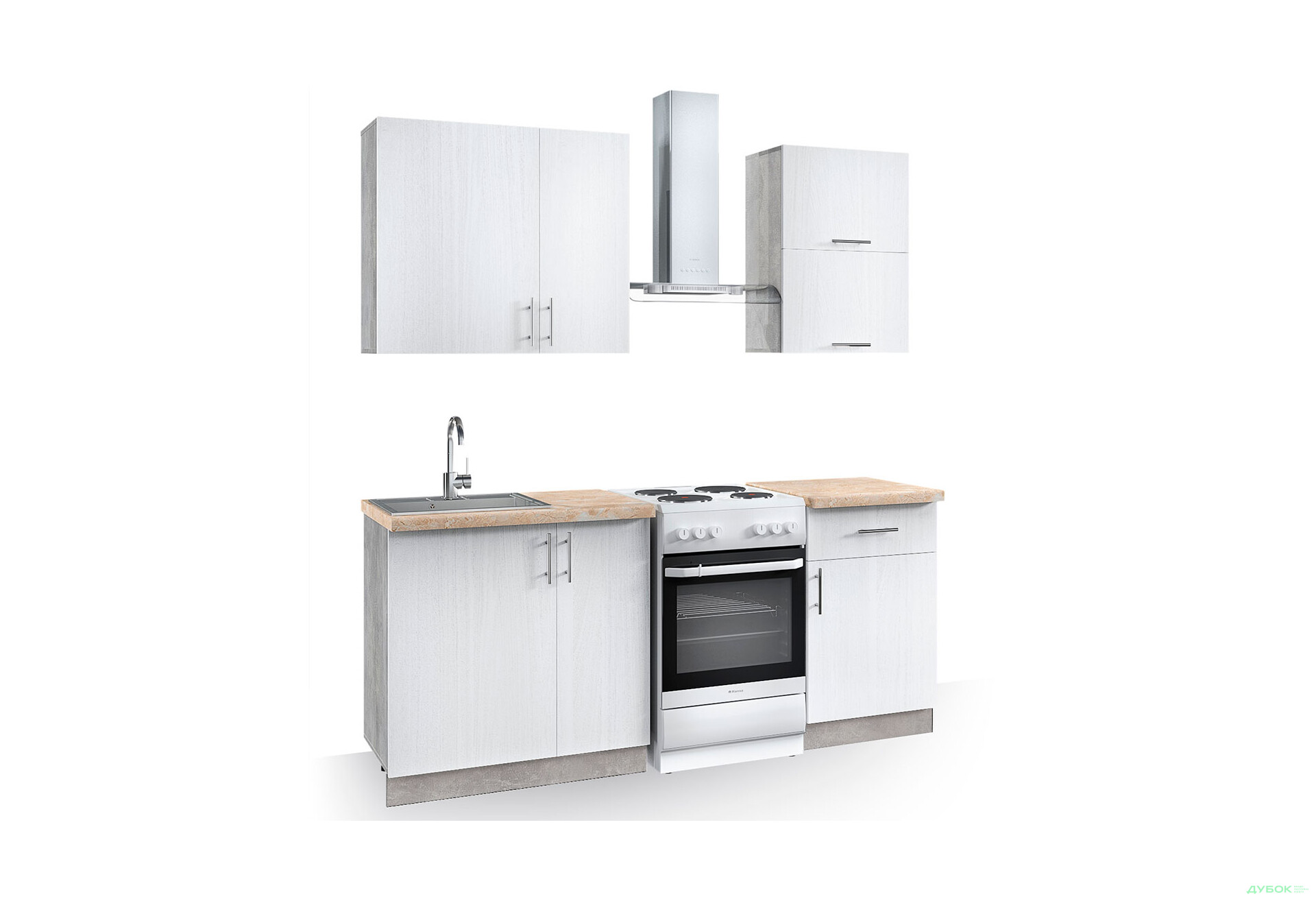 Кухня Феста 1.3 м Київський стандарт - Зображення 1 Зображення 1 - Кухня Феста 1.3 м Київський стандарт